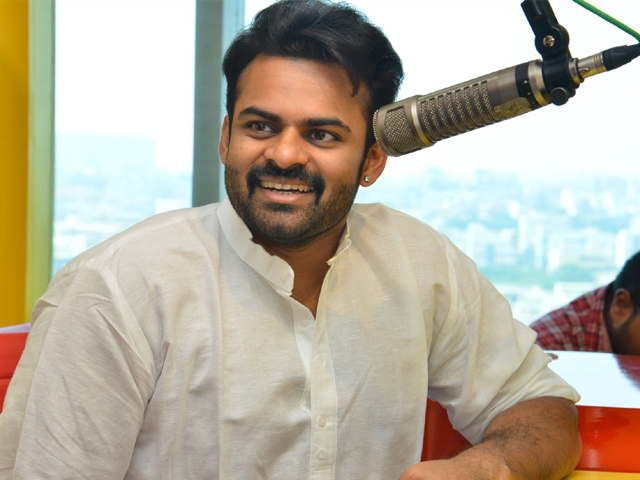 Sai Dharam Tej at Radio Mirchi